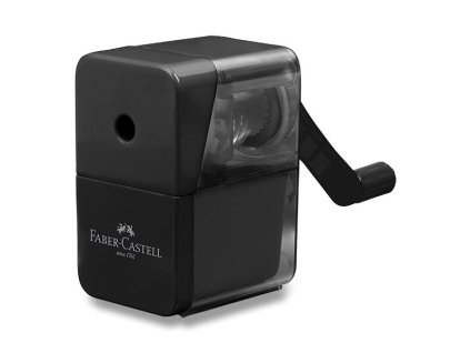 Ořezávátko stolní na kličku Faber Castell, černé 2