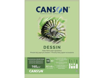 C602308001_Skicák Canson Dessin A3 – 160g/m², 15 listů