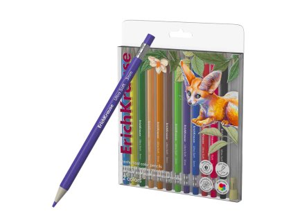 Sada mechanických pastelek s vysouvací tuhou ErichKrause Safari – 12 ks