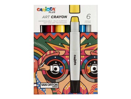 45212_Sada vodou rozpustných voskovek Art Carioca PLUS – 6 ks