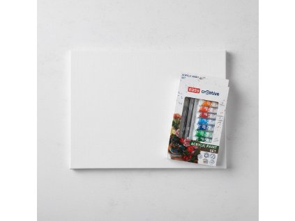 Valentýnská edice - Sada malování na plátno akrylovými barvami