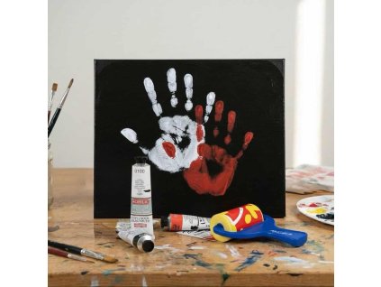 Valentýnská edice - Sada sada na otisky dlaní pro zamilované