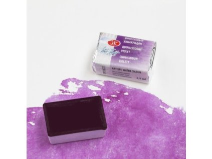 White nights akvarelová barva 2,5 ml - Quinacridone violet