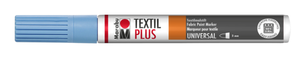 Fix na tmavý textil Marabu Textil Painter Plus 3 mm - modrý světle 090