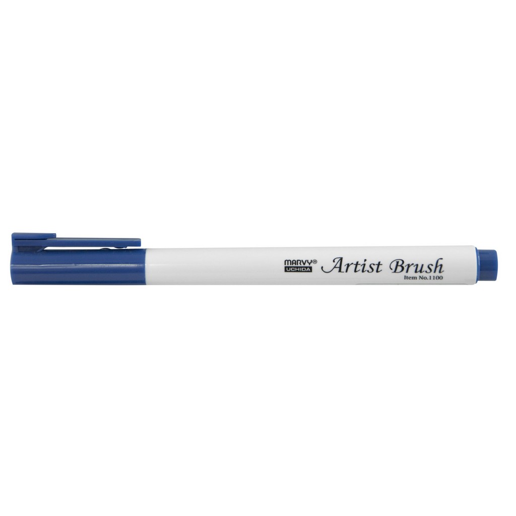 Levně MARVY Artist Brush 1100-29 fix štětcový hrot – barvy vodní báze brush pen na papír lettering kaligrafie rozmývatelný mísitelný acid free netoxický