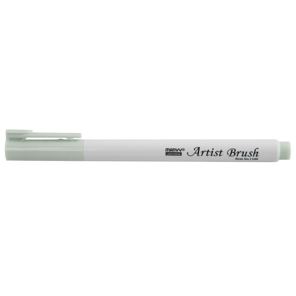 Levně MARVY Artist Brush 1100-51 fix štětcový hrot – barvy vodní báze brush pen na papír lettering kaligrafie rozmývatelný mísitelný acid free netoxický