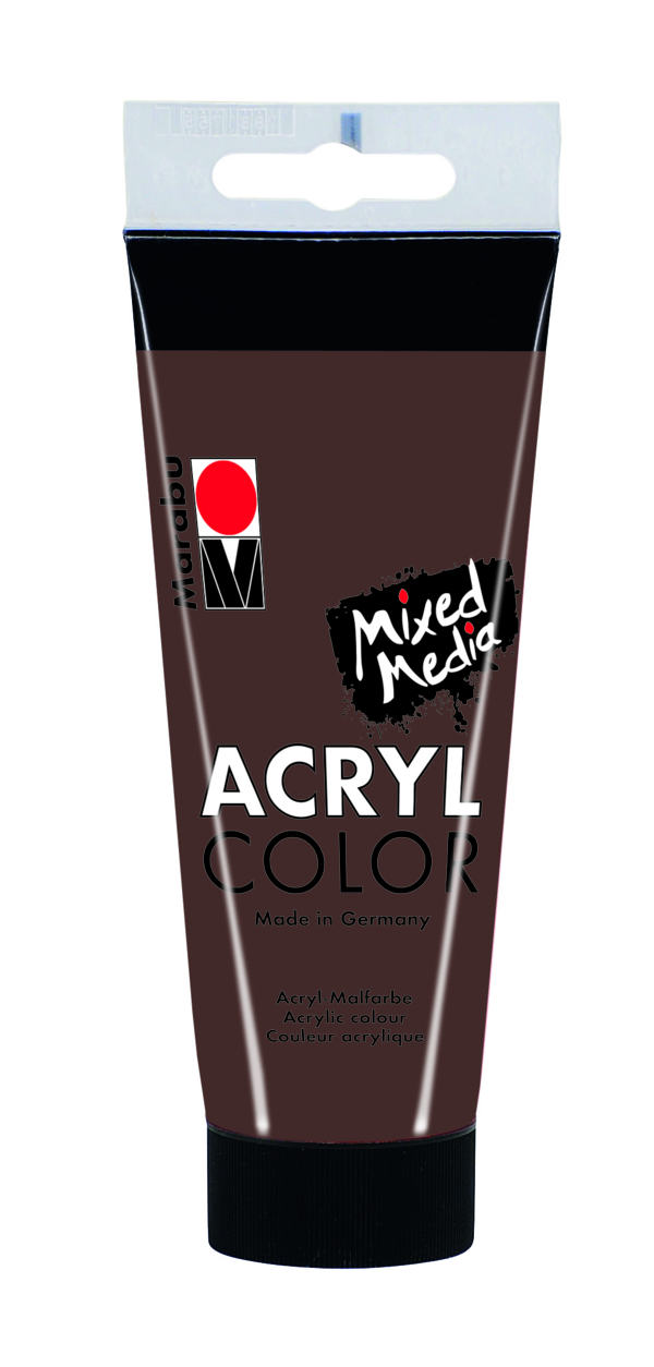 Levně Akrylová barva Marabu Acryl Color 100 ml - hnědá středně 040