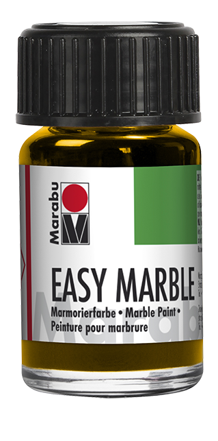 Marabu Mramorovací barva Easy Marble 15 ml - 21 žlutá