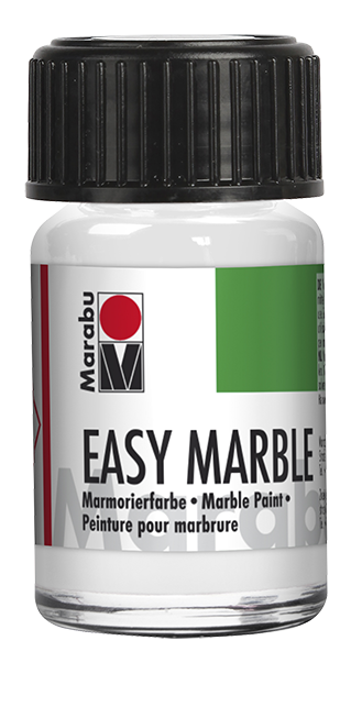 Marabu Mramorovací barva Easy Marble 15 ml - 70 bílá