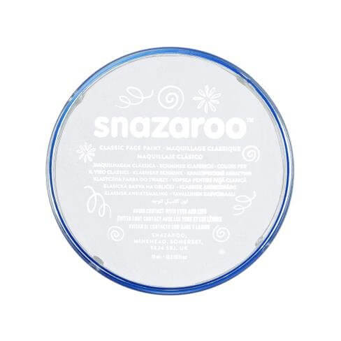 Snazaroo 1118000 Barva na obličej 18 ml - bílá