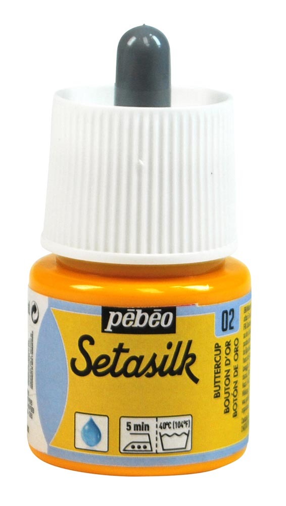 Pébéo Barva na hedvábí Setasilk 45 ml - žlutá blatouch 02