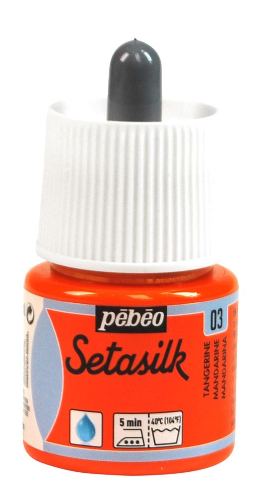 Pébéo Barva na hedvábí Setasilk 45 ml - oranžová 03