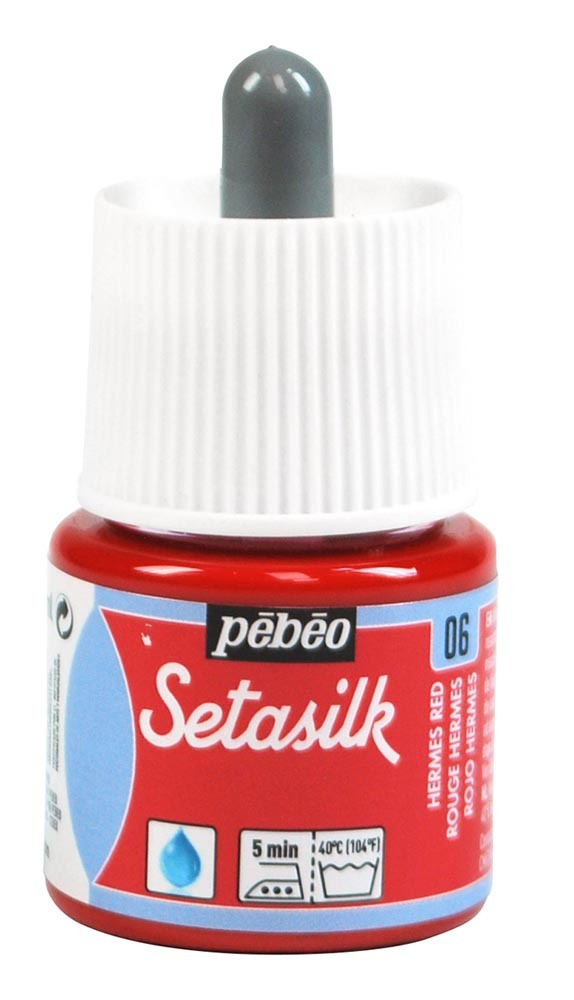 Pébéo Barva na hedvábí Setasilk 45 ml - červená hermes 06