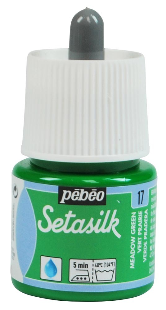Levně Pébéo Barva na hedvábí Setasilk 45 ml - zelená luční 17