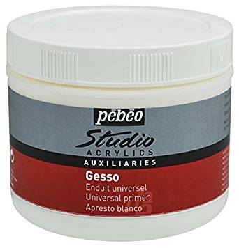 Levně Pébéo Studio Gesso - univerzální akrylový šeps 500 ml - bílý
