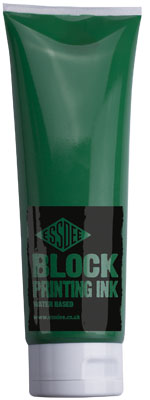 Levně EssDee Block Printing Ink barva na linoryt 300 ml zelená