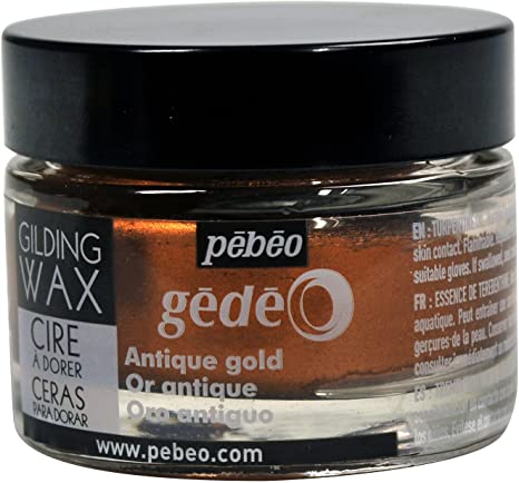 Levně Pébéo Gédéo Zkrášlovací vosk 30 ml - antická zlatá