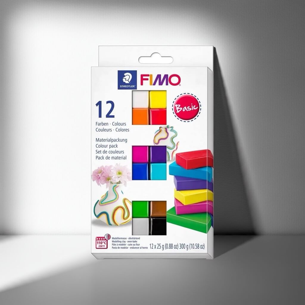 Levně Staedtler 8023 C24-1 Fimo Soft sada Basic 12 x 25 g