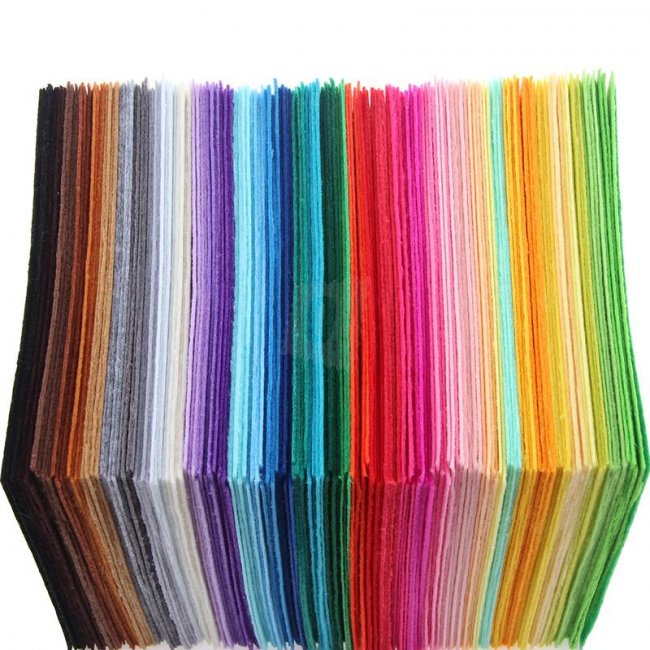 Levně Knorr Prandell Sada filců 10 ks - 20 x 30 cm 150 g 1 mm