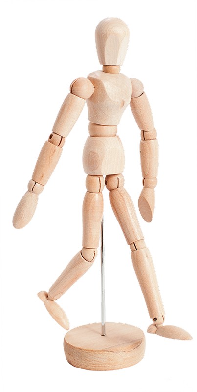 Levně Daler Rowney 806 060 003 Manekýn - kreslící model 30 cm - muž