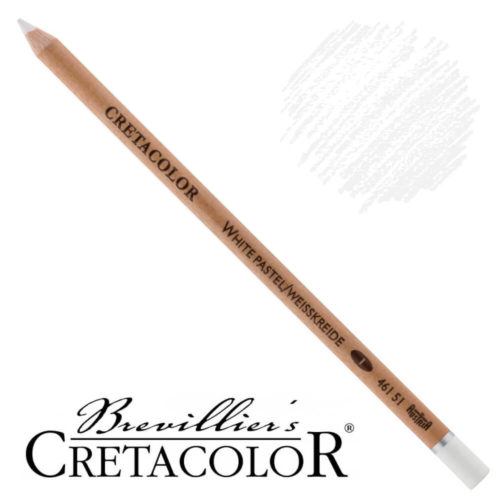 Levně Cretacolor bílá křída v tužce - měkká