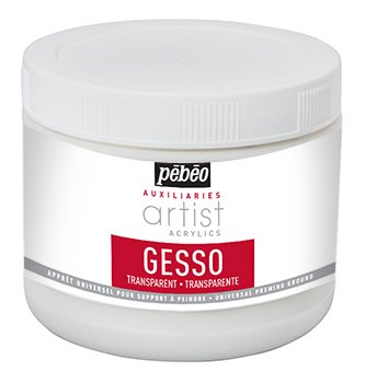 Levně Pébéo Studio Gesso - univerzální akrylový šeps 500 ml - transparentní