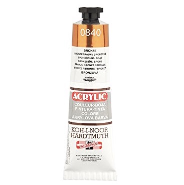 Levně Akrylová barva Koh-i-noor 40 ml - bronzová 0840