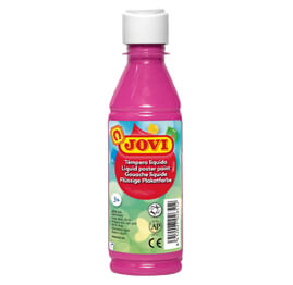 Levně Školní temperová barva 250 ml Jovi - růžová sytě