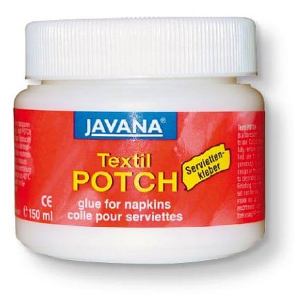 Levně Kreul Textil Potch lepidlo na ubrouskovou techniku na textil 150 ml