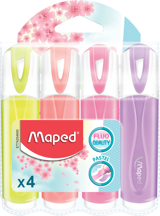 Levně Pastelový zvýrazňovač Maped - sada 4