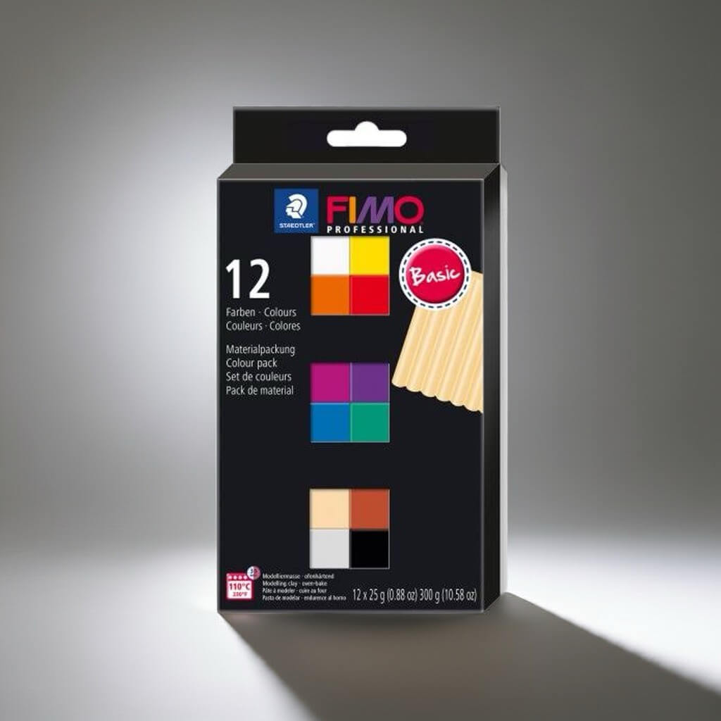Levně Staedtler Fimo Professional sada Basic 12 x 25 g