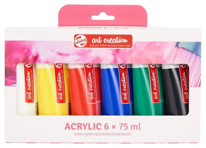 Levně Royal Talens Akrylové barvy Talens Art Creation Acrylic 6 x 75 ml