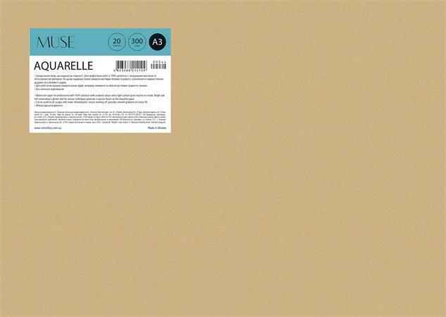 Levně Muse Aquarelle PD-A3-044 akvarelový papír A3