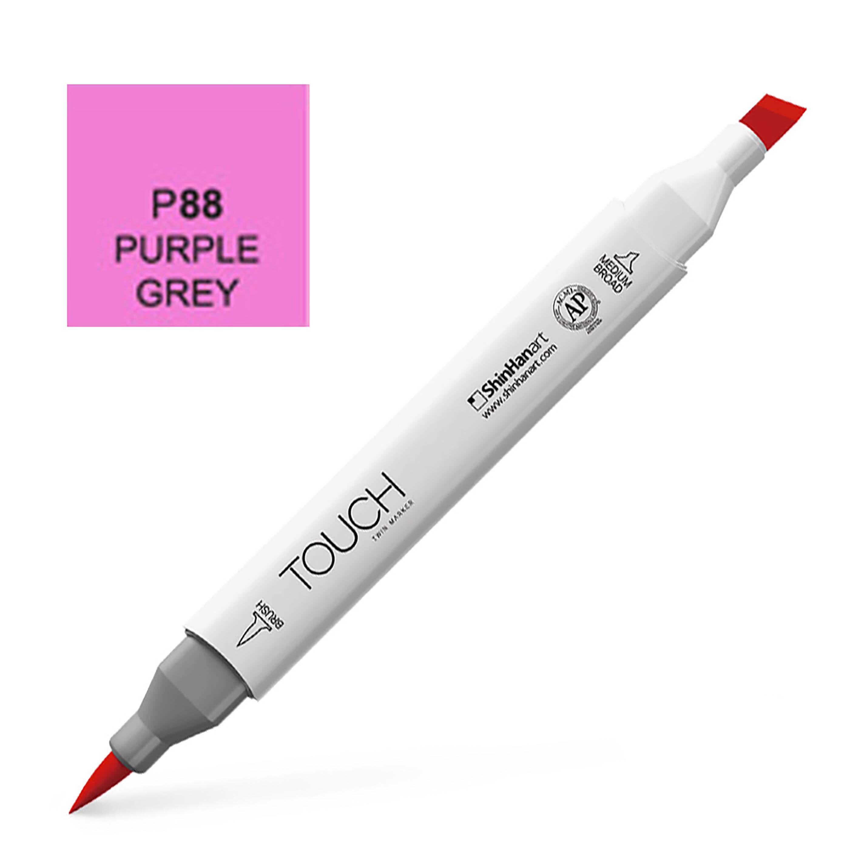 Levně ShinHan Art TOUCH-BRUSH RP88 Purple Grey