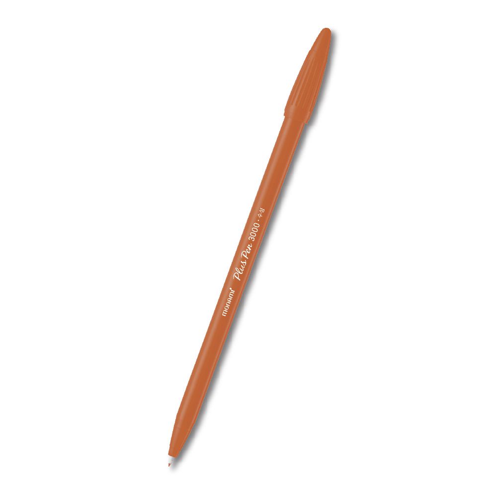 Levně Popisovač liner 0,4mm Monami Plus Pen 3000-10 oranžová cream