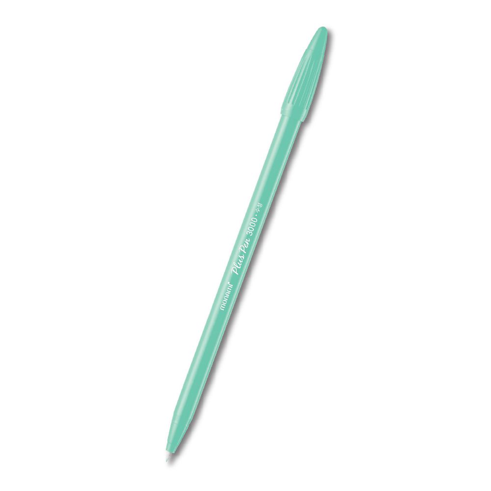Levně Popisovač liner 0,4mm Monami Plus Pen 3000-43 zelená mint