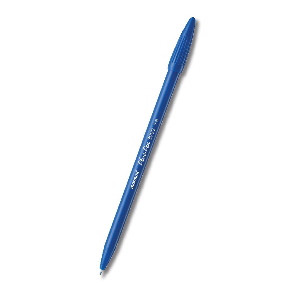 Levně Popisovač liner 0,4mm Monami Plus Pen 3000-48 modrá
