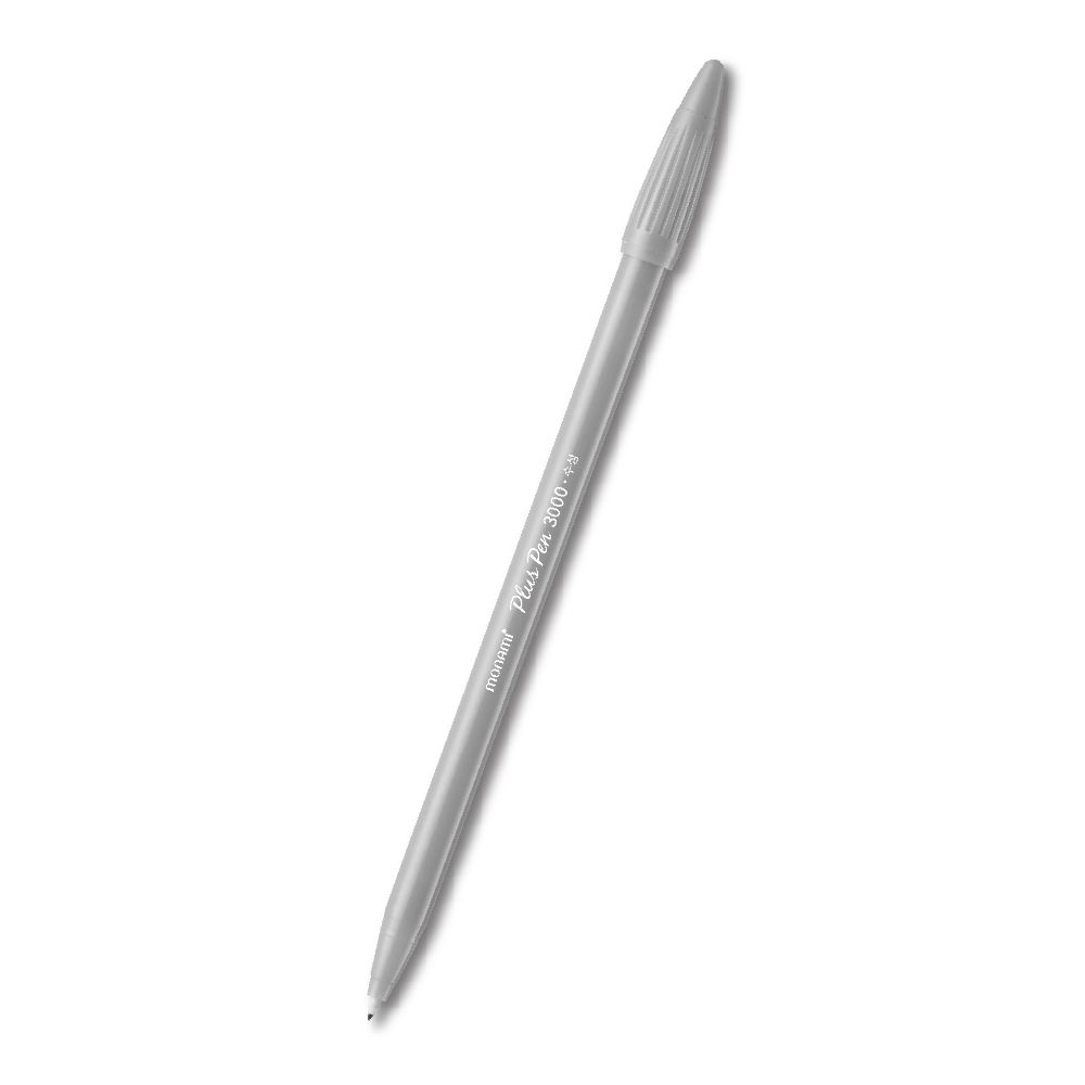 Levně Popisovač liner 0,4mm Monami Plus Pen 3000-54 šedá