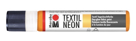 Levně Kontura Marabu Textil Liner Neon 25 ml - oranžová fluo