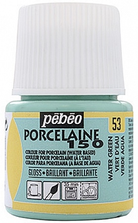 Levně Pébéo Barva na porcelán a sklo Porcelaine 150 45 ml - zelená voda 53
