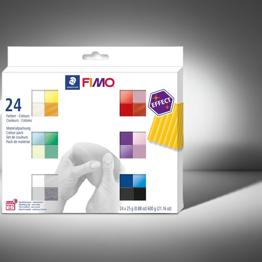 Levně Staedtler Fimo sada 24x25 g Effect