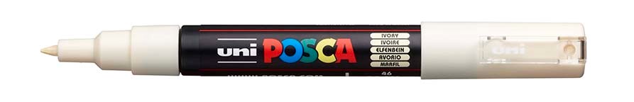 Levně Akrylový popisovač Uni Posca 1M 0,7 mm, ivory 46