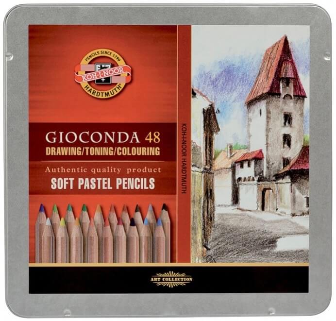 Levně Koh-i-Noor Gioconda Pastely v tužce Soft Pastel Pencils 48 ks 8829