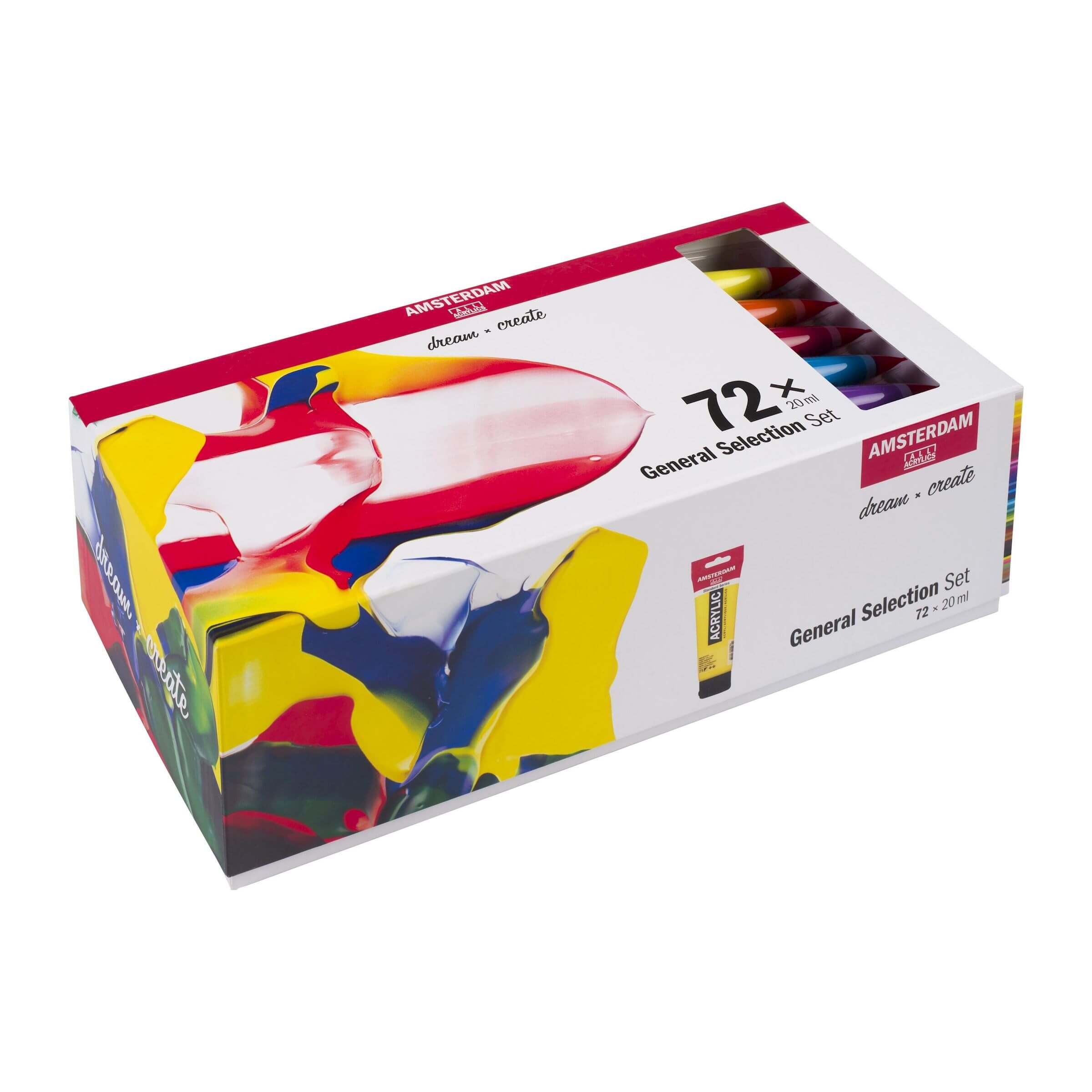 Royal Talens Sada akrylových barev Talens Amsterdam 72x20 ml