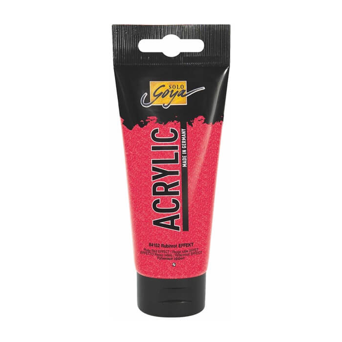 Levně Akrylová barva Kreul Solo Goya 100 ml - rubínová effekt