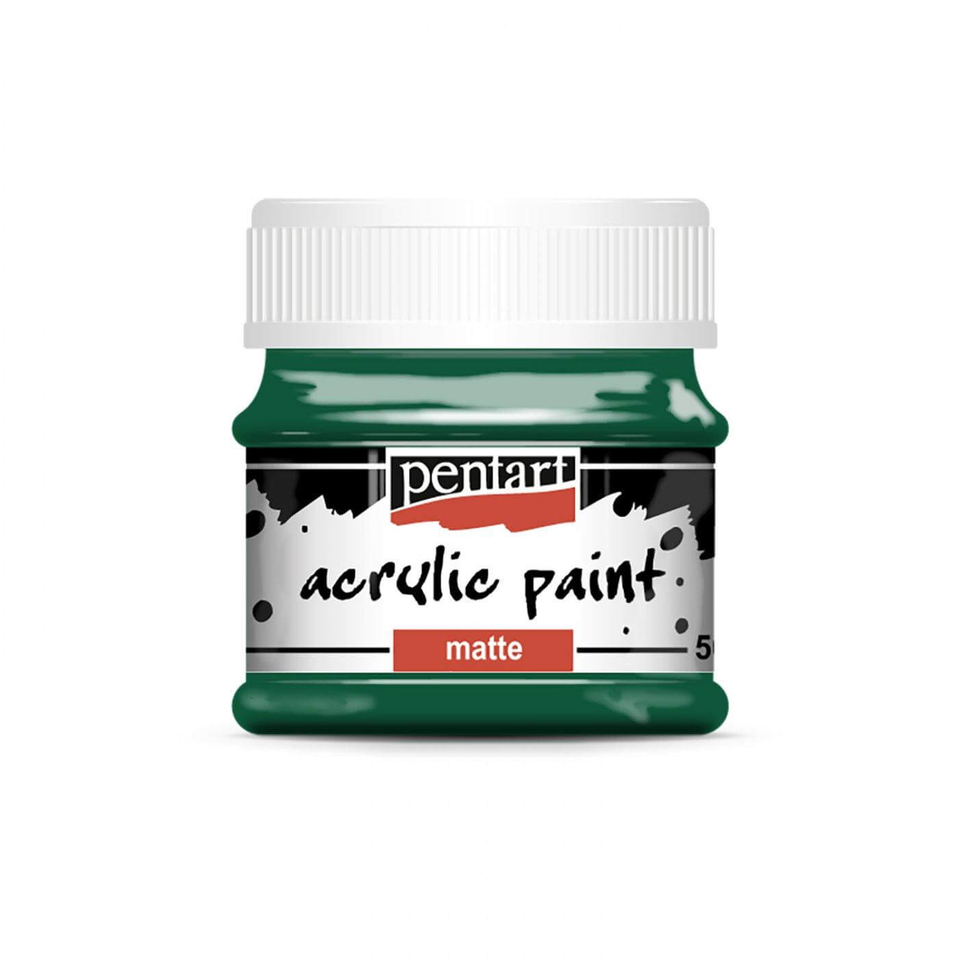 Levně Hobby akrylová barva Pentart MATTE 50 ml, zelená jedle
