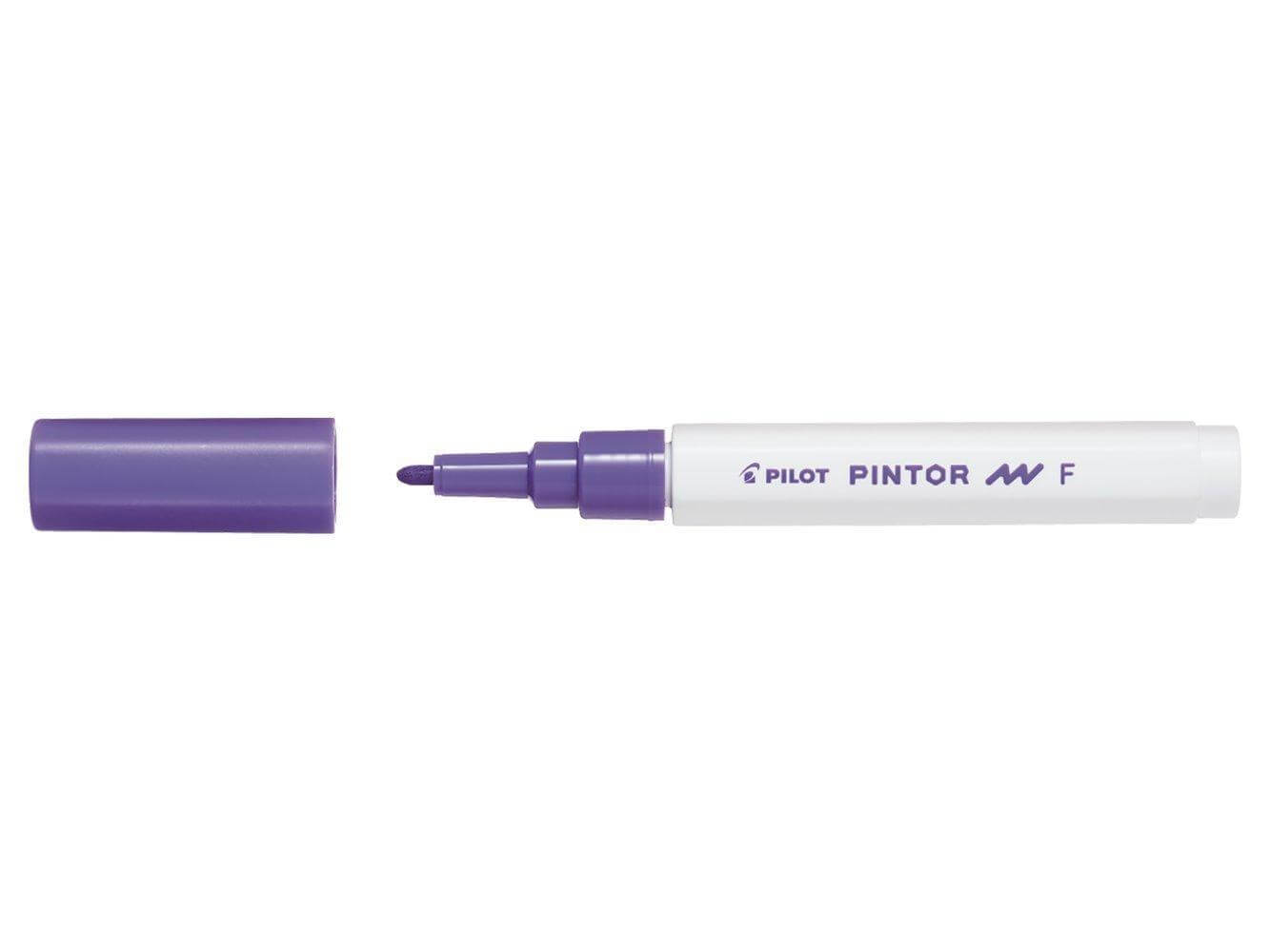 Levně Akrylový popisovač Pilot PINTOR F 1mm - fialový