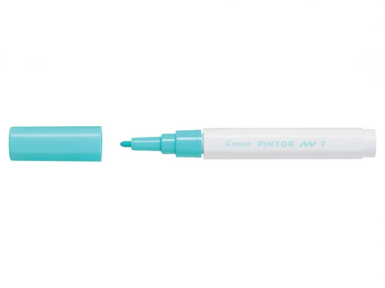 Levně Akrylový popisovač Pilot PINTOR F 1mm - žlutý pastelový