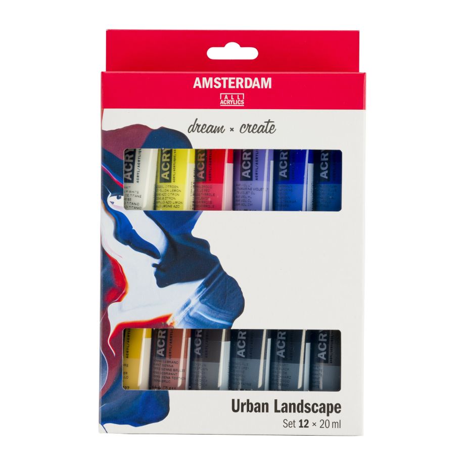 Levně Royal Talens Talens Amsterdam Acryl set 12x20 ml Landscape