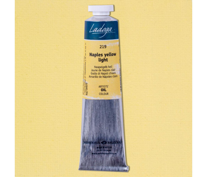 Levně Nevskaya Palitra 1204219 Ladoga oil 46 ml neapolská žluť světlá 219